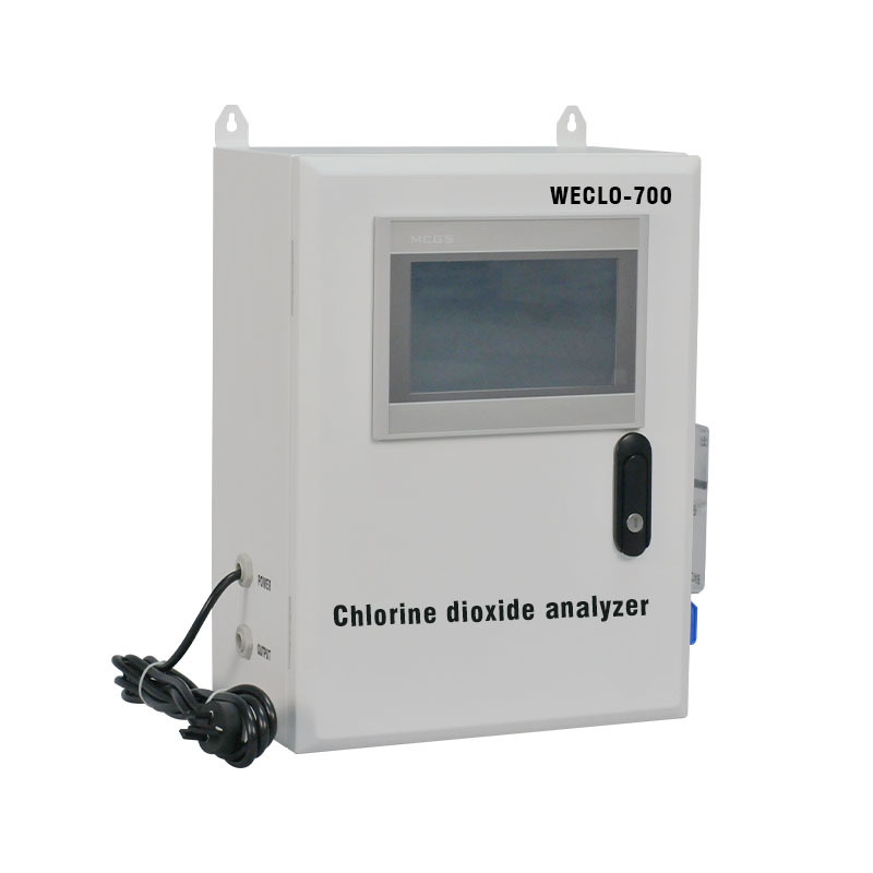 埃韦森二氧化氯在线分析仪配进口电极触摸屏显示数据RS485通讯饮用水水质在线监测仪