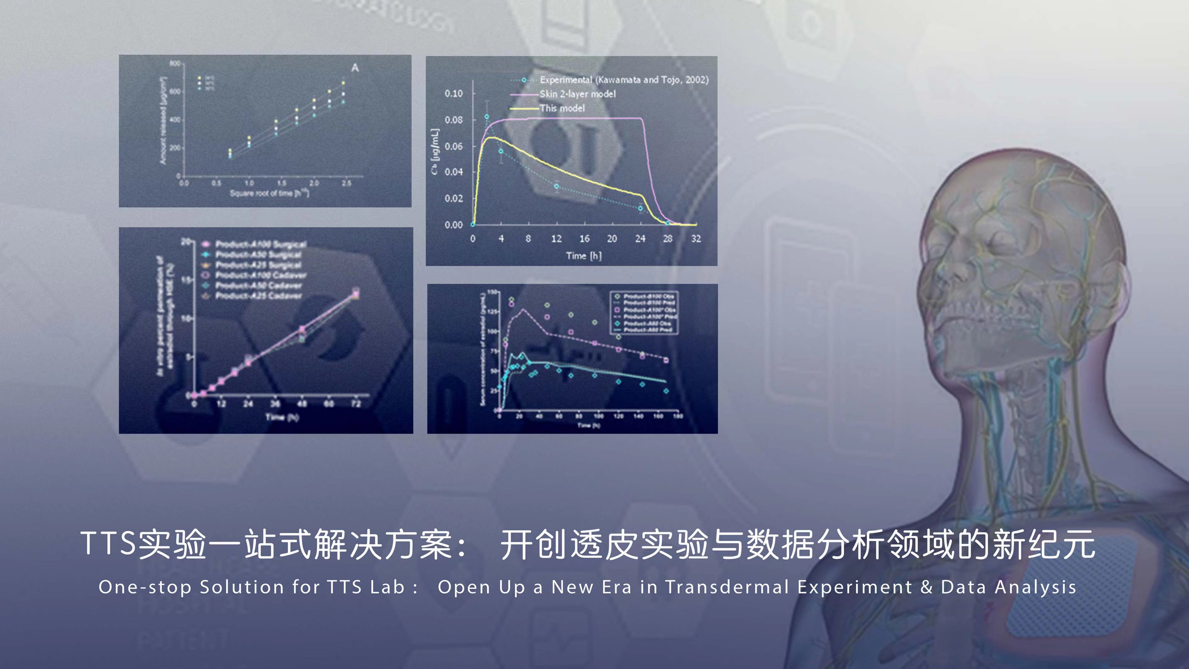 药物经皮渗透分析与评估系统