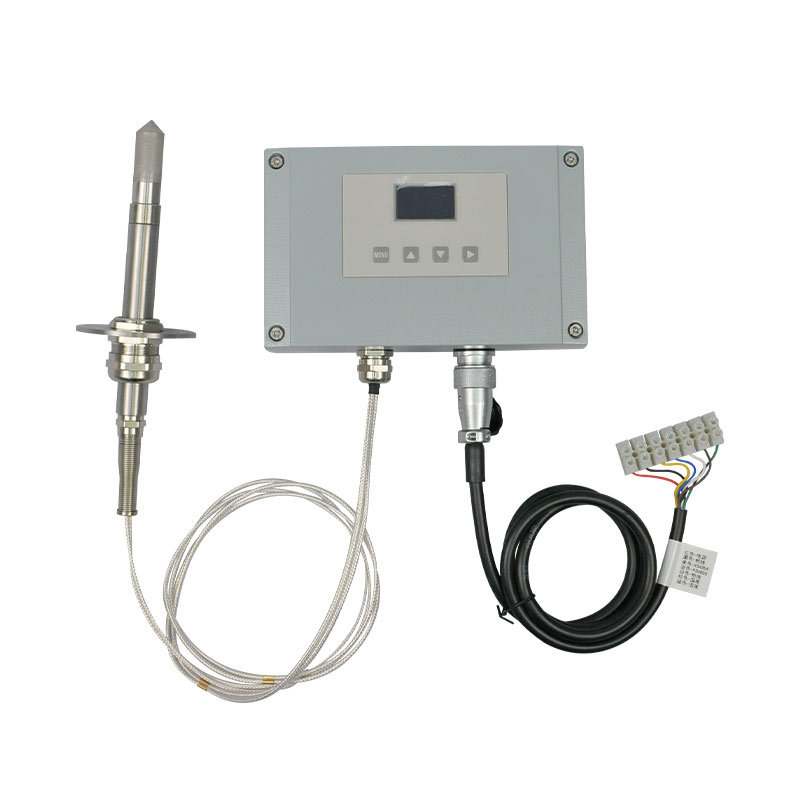 埃韦森高温温湿度变送器耐温200度现场显示4-20mA输出RS485通讯温湿度传感器