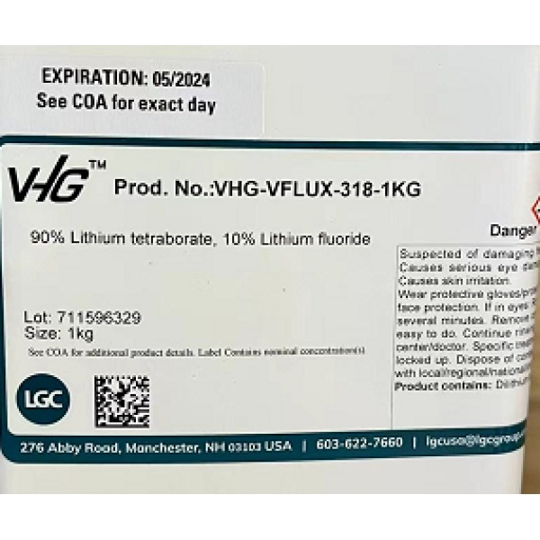 VHG V-Flux TM高纯硼酸盐