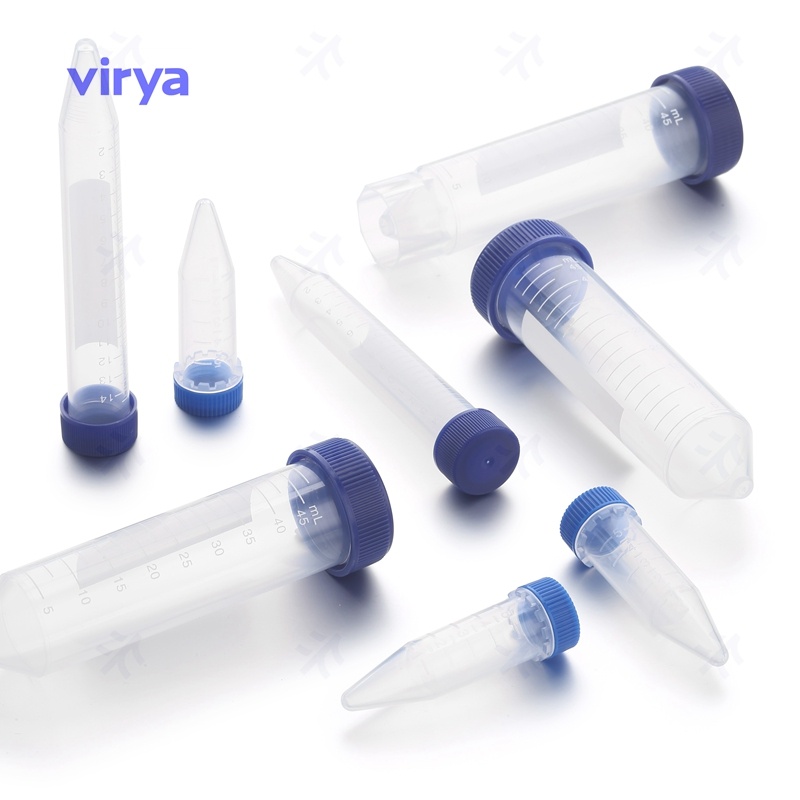 virya  3111501  15ml离心管旋盖、锥底、非灭菌、袋装 尖底离心样品管 PP材质 