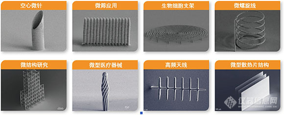 CERES微纳金属3D打印系统应用领域