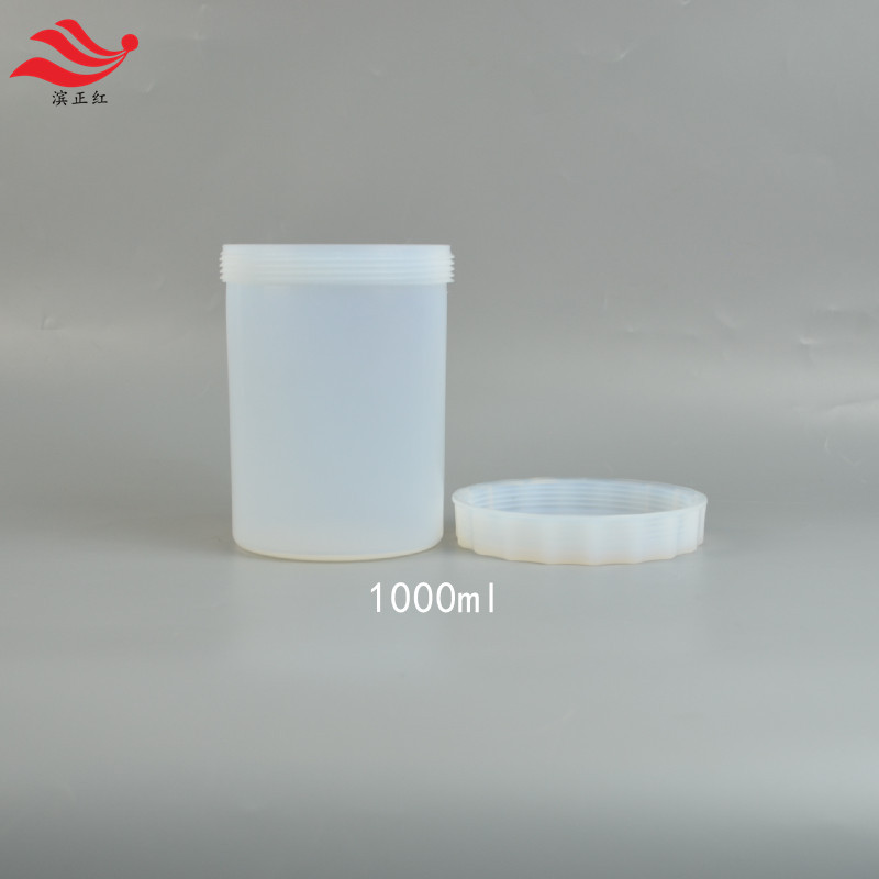 PFA反应瓶1000ml大体积特氟龙消解罐密封反应罐储样杯塑料消化罐