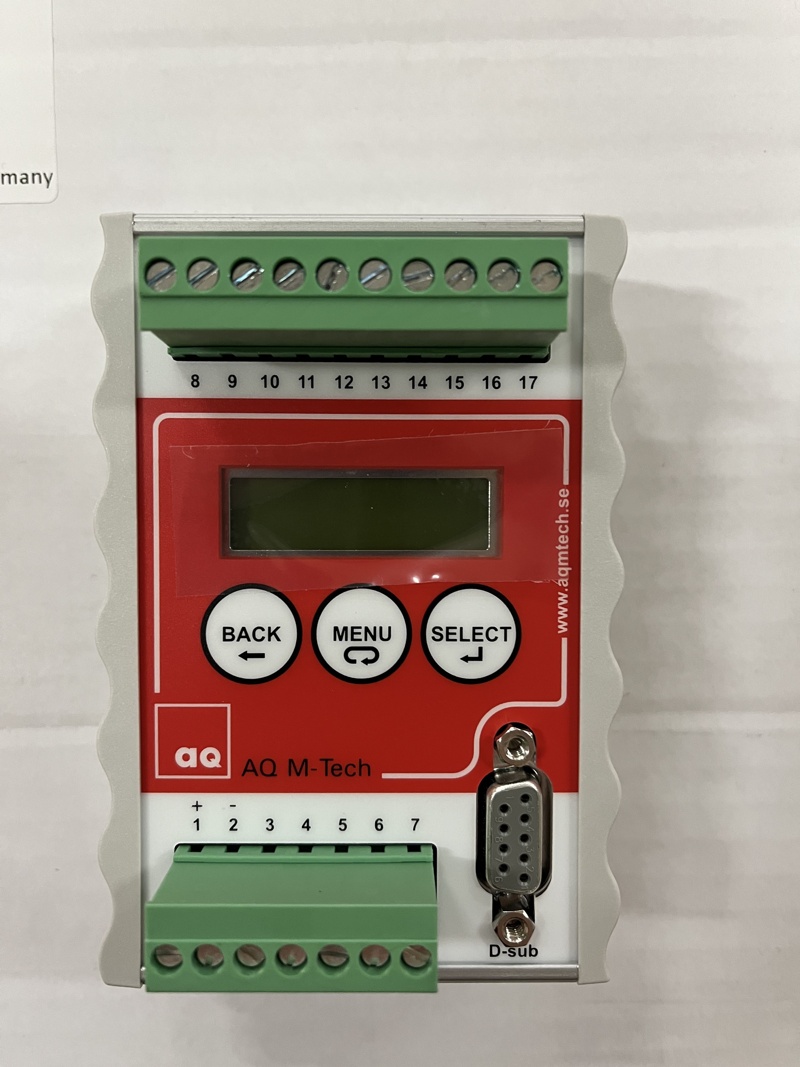  瑞典AQ空气传感器CCS15.75-25用于制药行业气泡监测