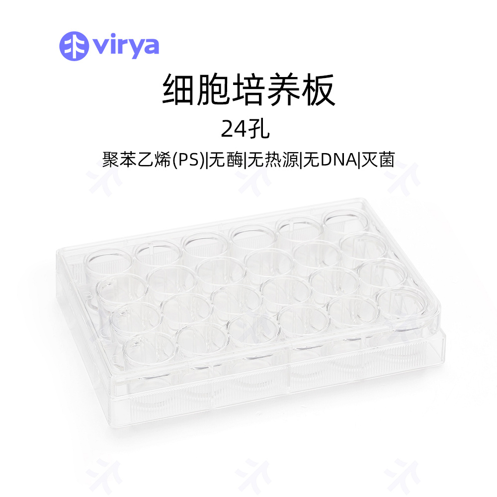 virya 3510609	细胞培养板 TC处理 6孔板 独立灭菌装 高透明度  PS材质
