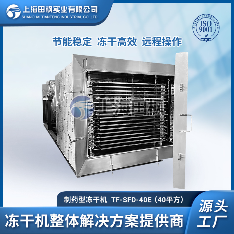 真空冷冻干燥机 中药材提取液冻干机 洗涤粉冻干机