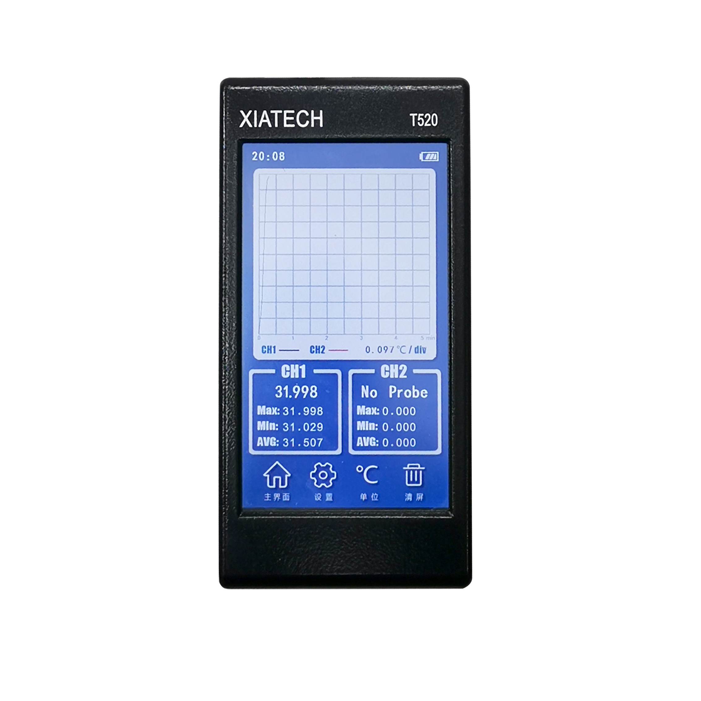 XIATECH 手持式测温仪 T510