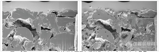 图4 采用CleanConnect传输满充石墨负极样品（左）和在空气中暴露2 min的满充石墨阳极（右）.png