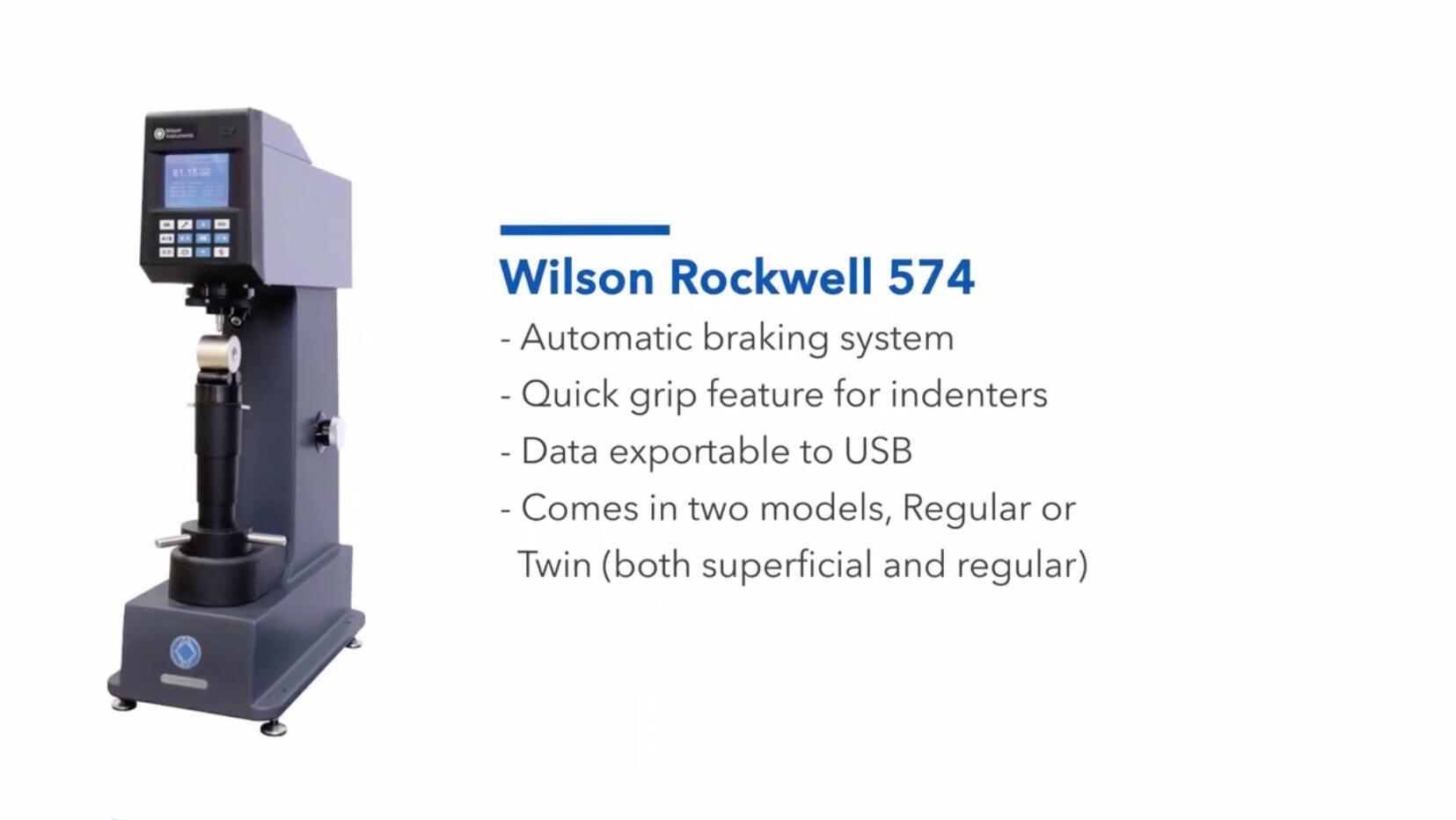 洛氏硬度计 Rockwell 574 | 美国威尔逊硬度计 Wilson