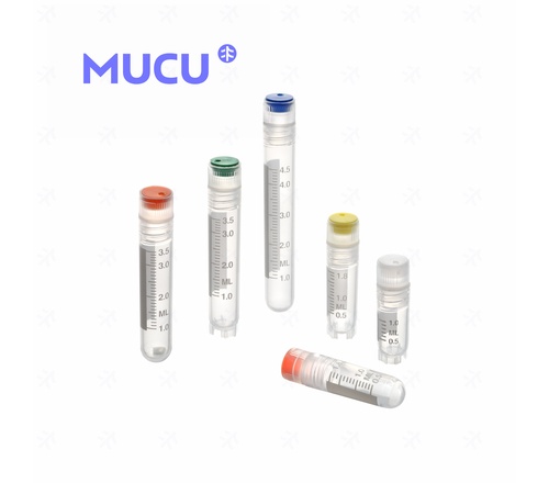 冻存管 MUCU 1.2ml内旋可立 预置高安全性O型圈盖，密封紧密5651256