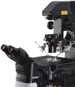尼康研究级倒置荧光霍夫曼显微镜+显微操作系统