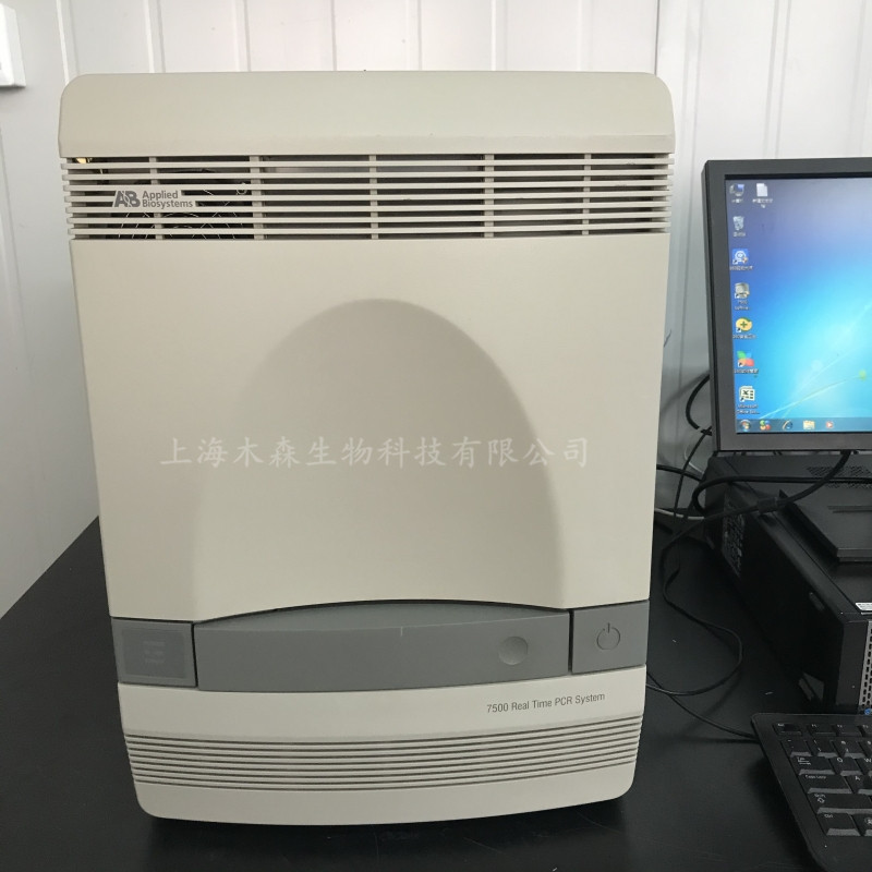 上海木森二手ABI荧光定量PCR仪7500灰