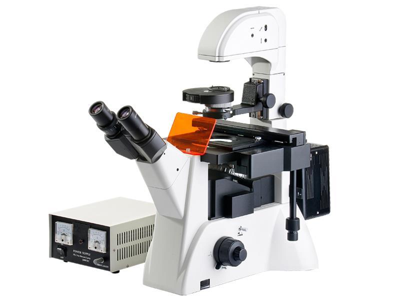 倒置荧光显微镜XDY-2 高清视频测量分析
