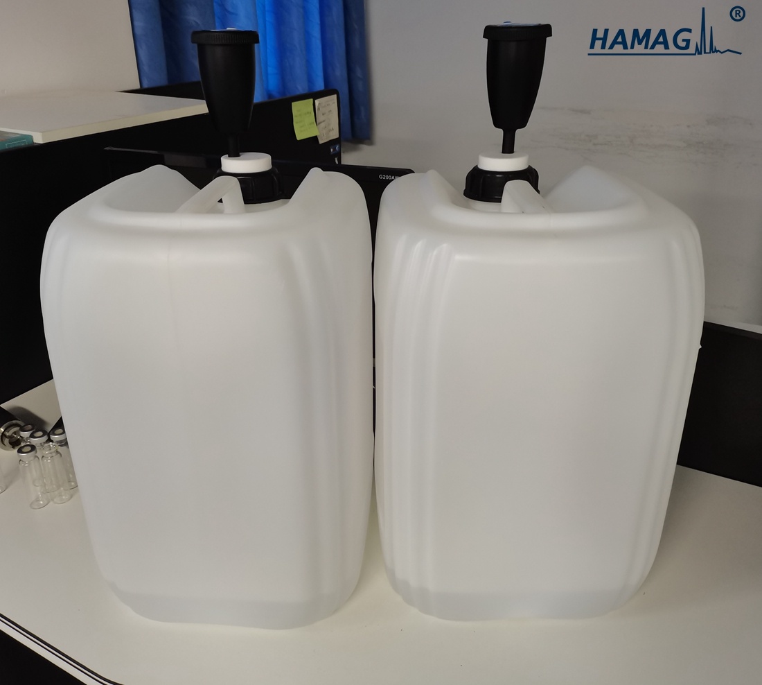 20L废液桶S60口三孔废液安全瓶盖 ，可接一根粗管和两根细管，含废气过滤器(3.2M)