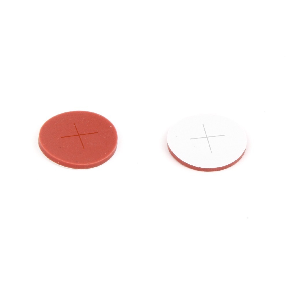 9MM十字预开口白色PTFE/红色硅胶垫片 9-425