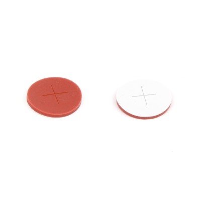 9MM十字预开口白色PTFE/红色硅胶垫片 9-425