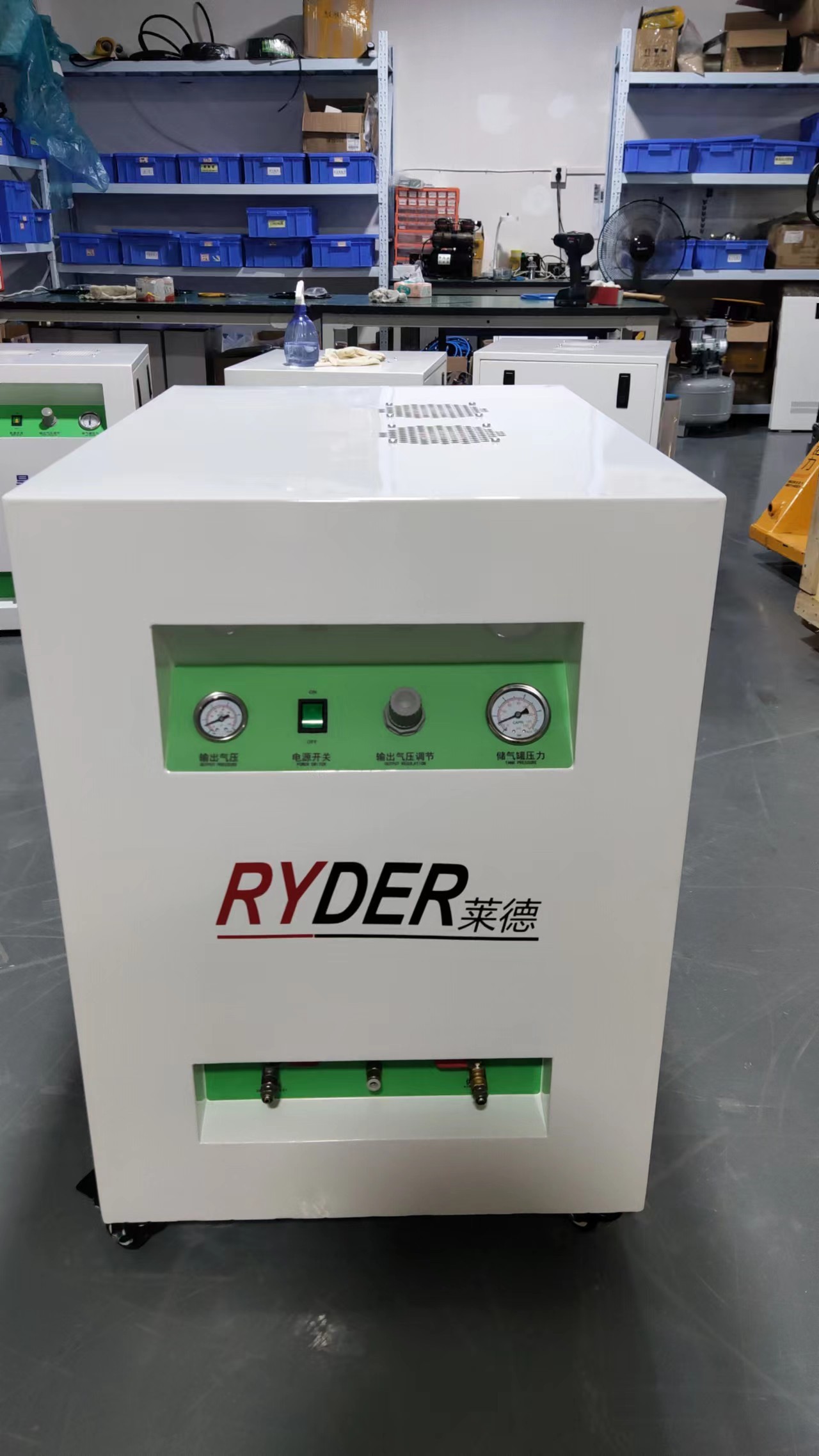 RYDER莱德实验室静音空压机RD-5504无油