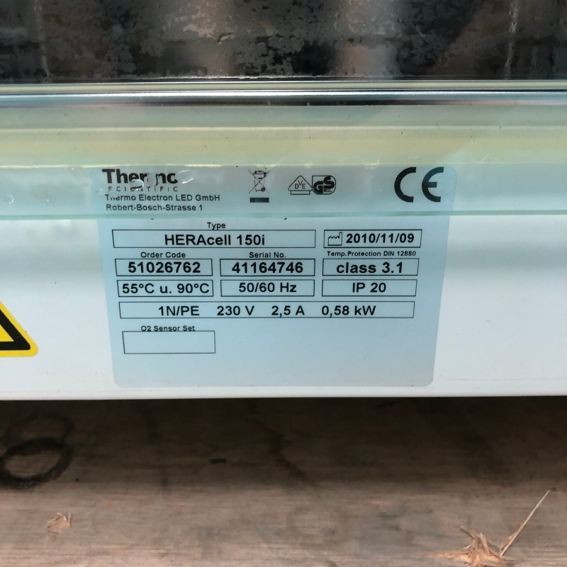 上海.木森二手Thermo Heracell150i二氧化碳培养箱