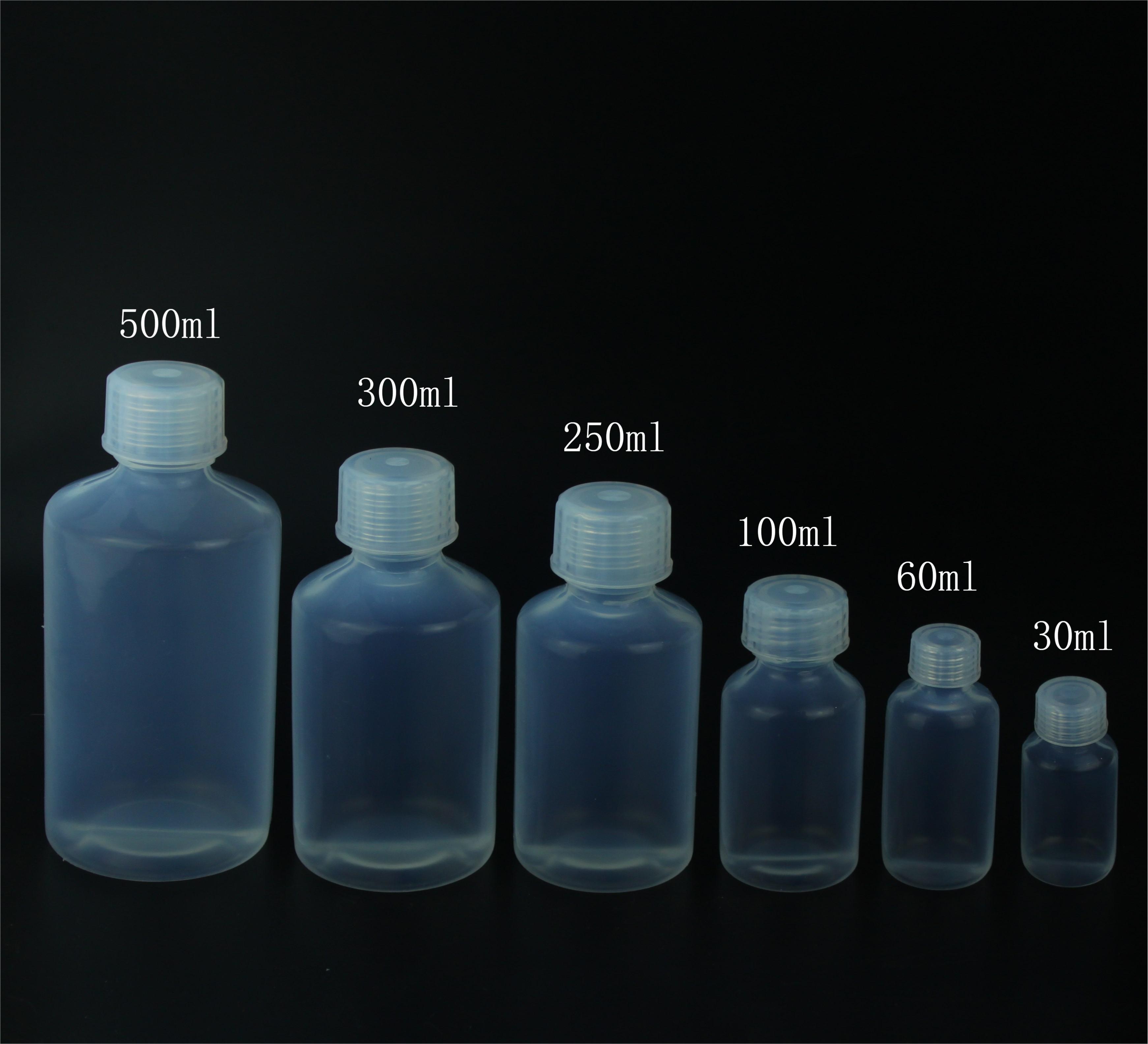 亚速旺同款pfa塑料试剂瓶取样瓶样品瓶100ml250ml500ml现货