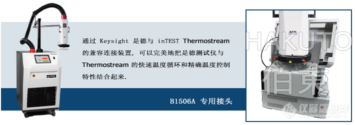 inTEST 热流仪搭配 Keysight 进行功率器件高低温测试