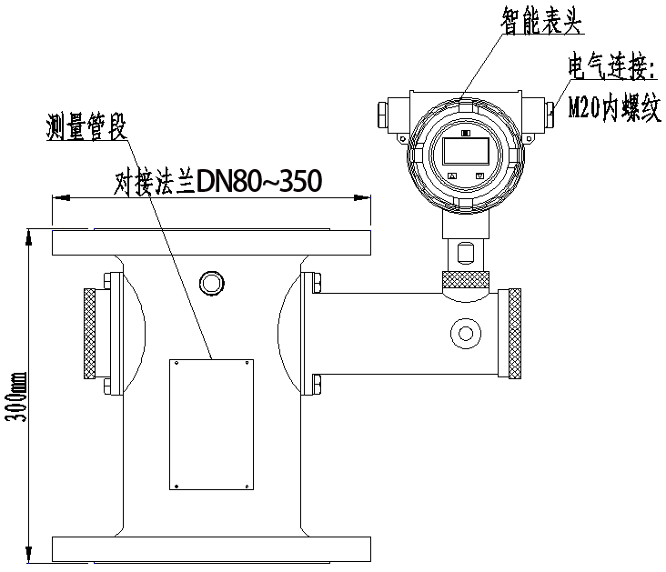 管路式原油含水测定仪飞科电气FKC防爆外输原油在线含水分析仪