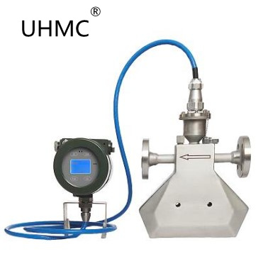 UHMC/有恒 石灰浆水泥浆0.2/0.1级科氏力质量流量计科里奥利质量流量计