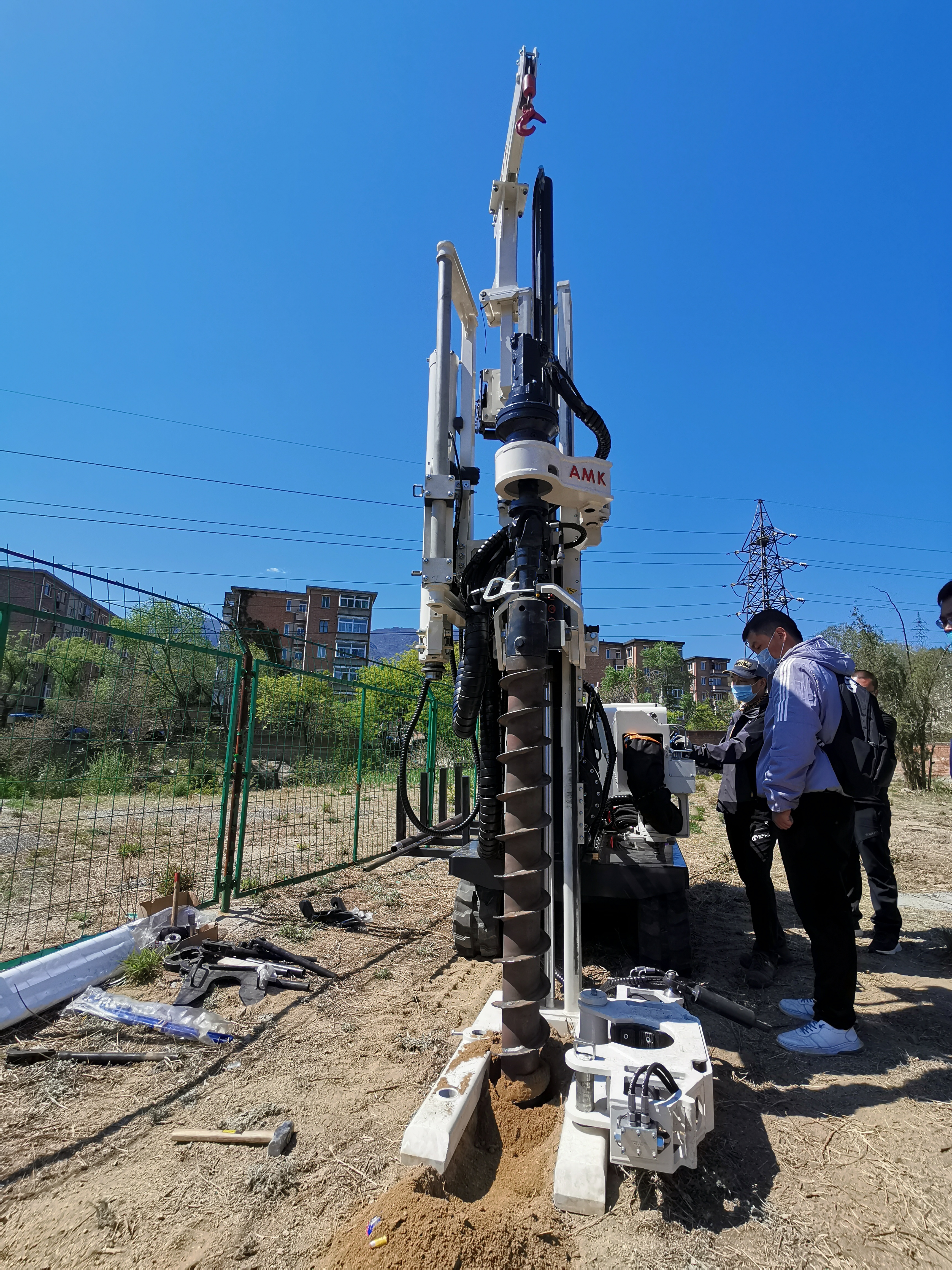 tec履带式土壤取样钻机