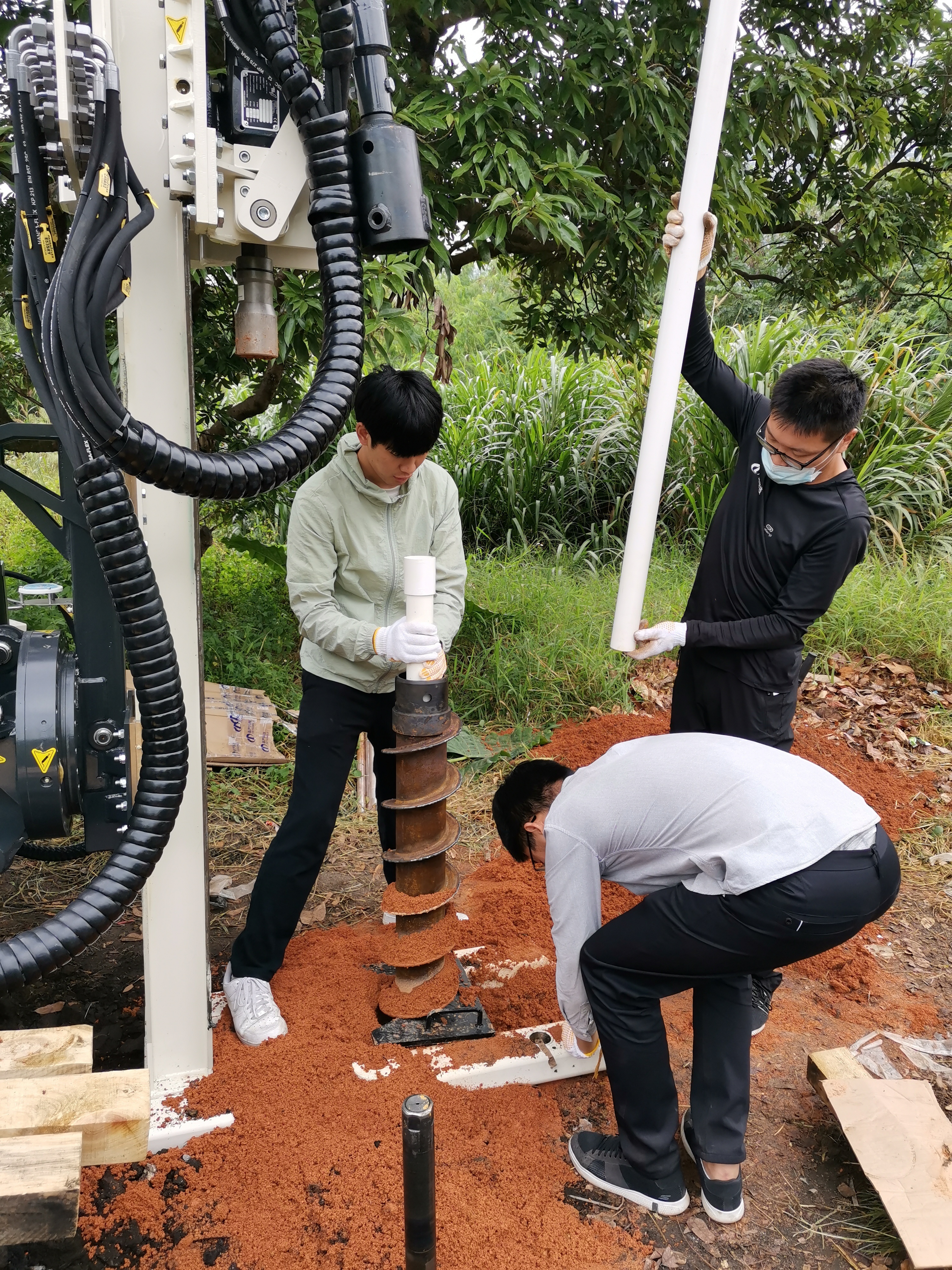 tec履带式土壤取样钻机