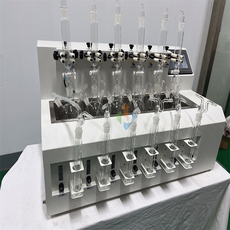 液晶屏水质硫化物酸化吹扫仪JT-LHW-6D大容量反应瓶