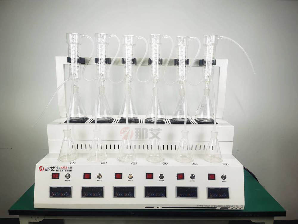 一体化蒸馏仪, 水质氨氮的测定 ,纳氏试剂分光光度法