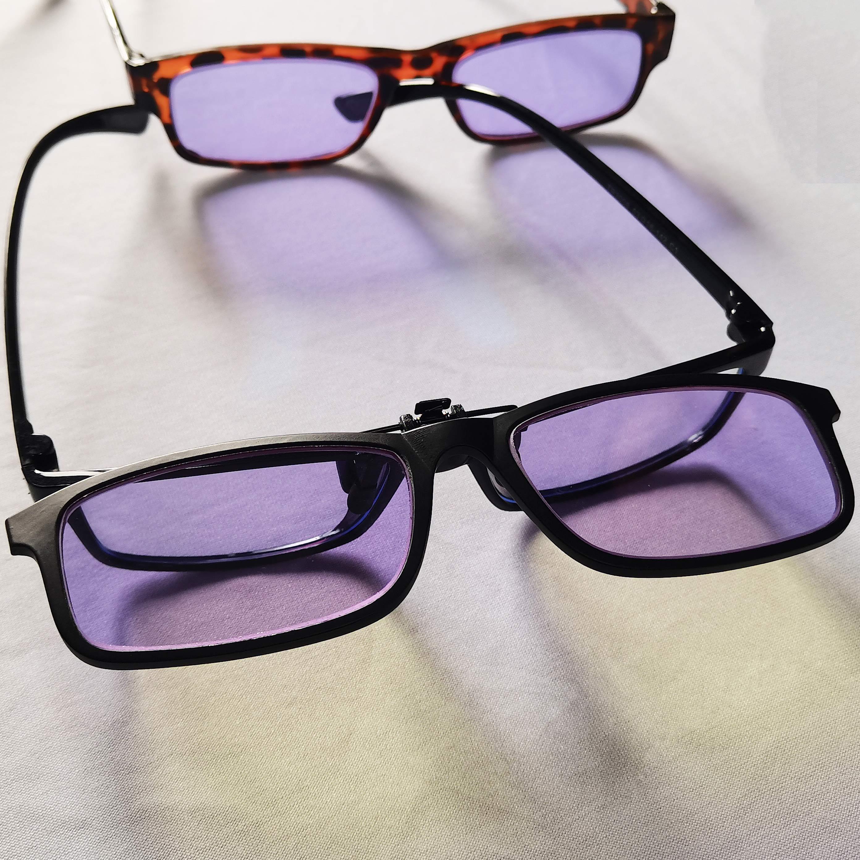  供应波长标定玻璃PNB586镨钕玻璃滤光片工业防护眼镜加工