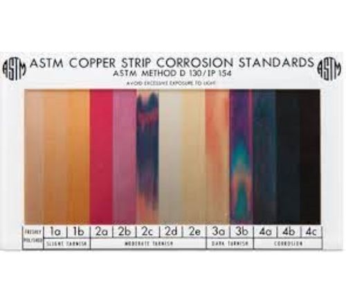 ASTM ADJD0130铜片腐蚀标准比色板