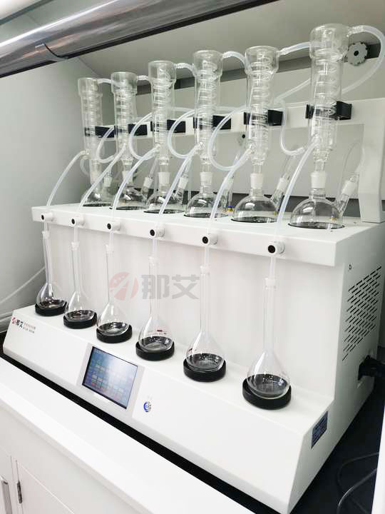 智能一体化蒸馏仪(立面款),HJ 503-2009 水质 挥发酚的测定 4-氨基安替比林分光光度法
