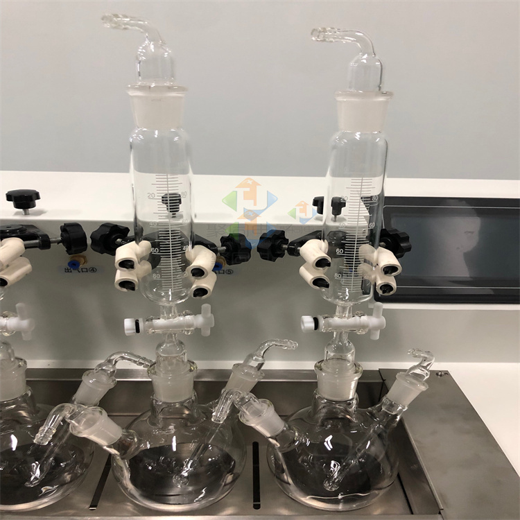 液晶屏水质硫化物酸化吹扫仪JT-LHW-6D大容量反应瓶