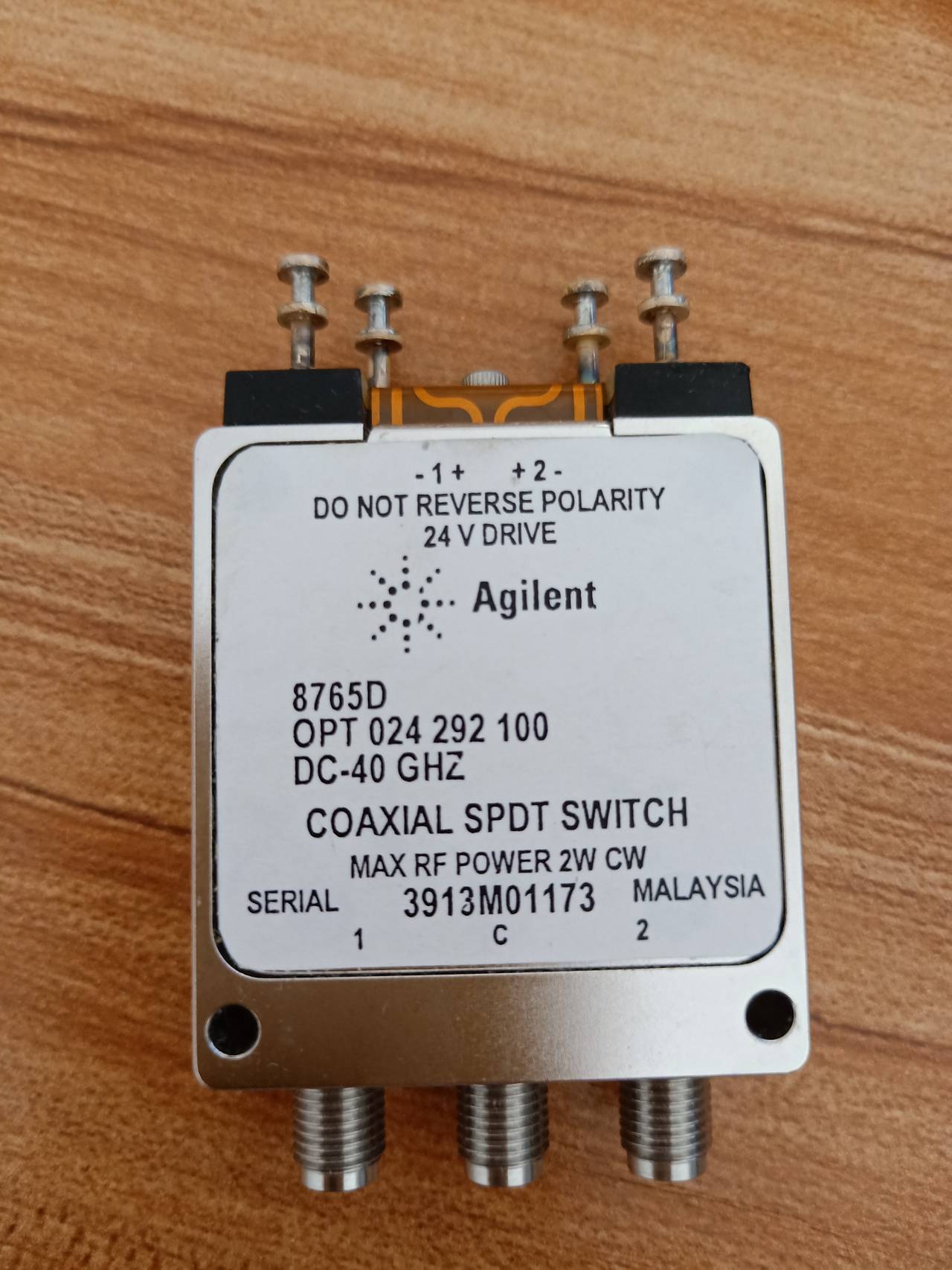 热卖现货 Agilent 8765D 同轴开关