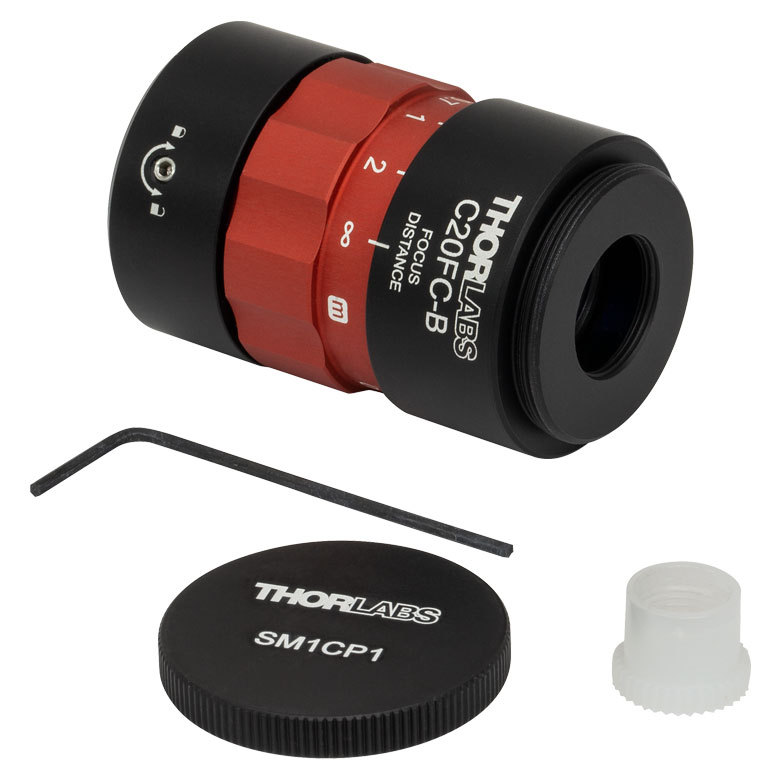 Thorlabs消色差光纤准直器，用于650 - 1050 nm
