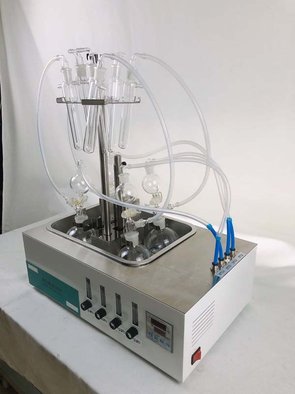 山东水质硫化物酸化吹扫仪JT-DCY-4SL操作介绍