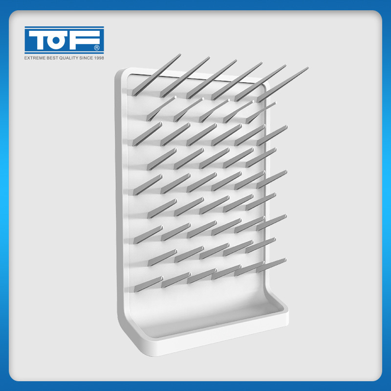 TOF 科恩｜实验室化验室高密度PP大滴架水沥水架晾干架烧杯架