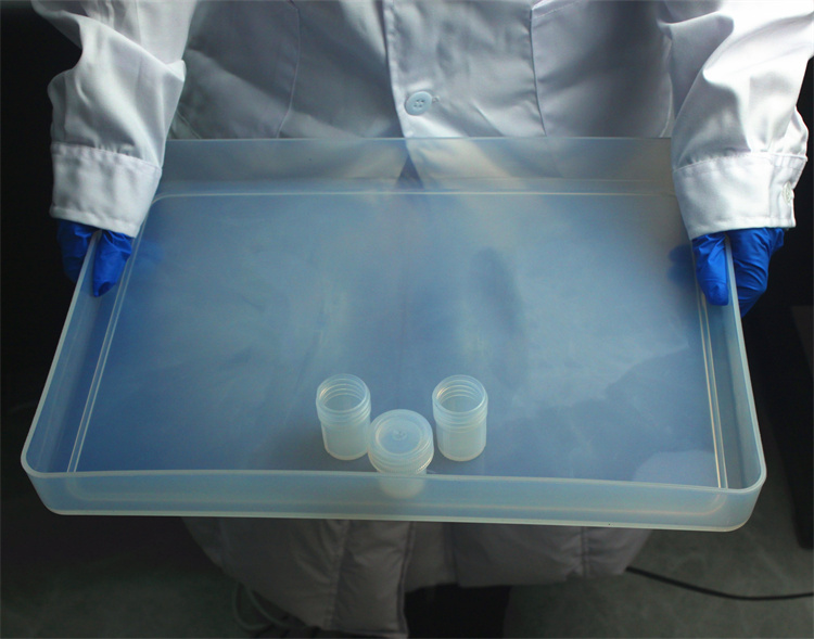 pfa透明聚四氟乙烯方盘散盘培养皿pfa耐酸碱盒子