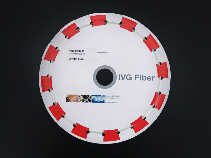 IVG fiber椭圆芯保偏光纤/ 低双折射旋转光纤 580/910/1280nm