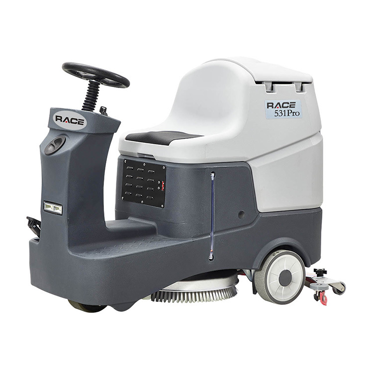 工厂小型驾驶式洗地机 Race531Pro可上电梯 全电动洗擦吸一体机