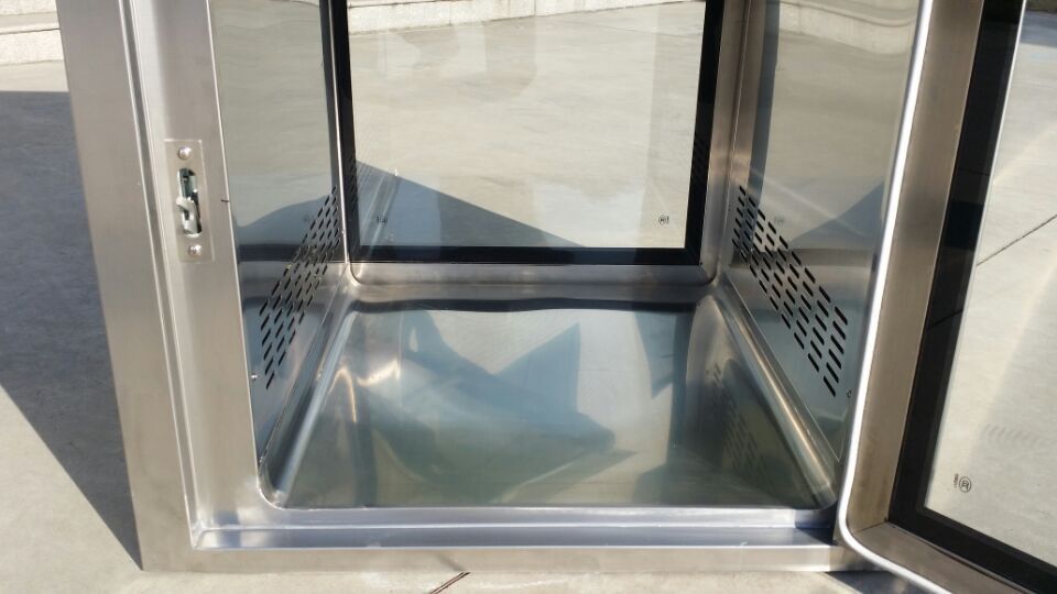 沪净净化全不锈钢带DOP检测口洁净传递窗