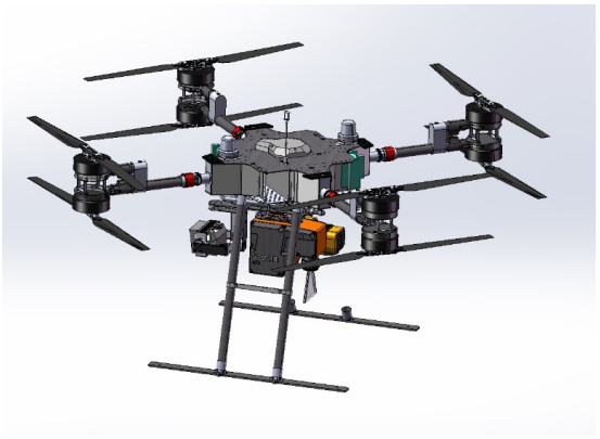 Ecodrone-LiHT高光谱-红外热成像-激光雷达无人机遥感系统