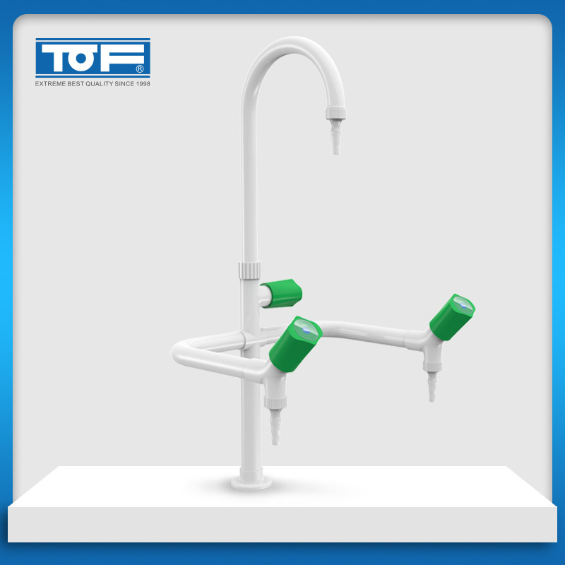 TOF科恩｜实验室化验室水龙头三联水龙头全铜高教