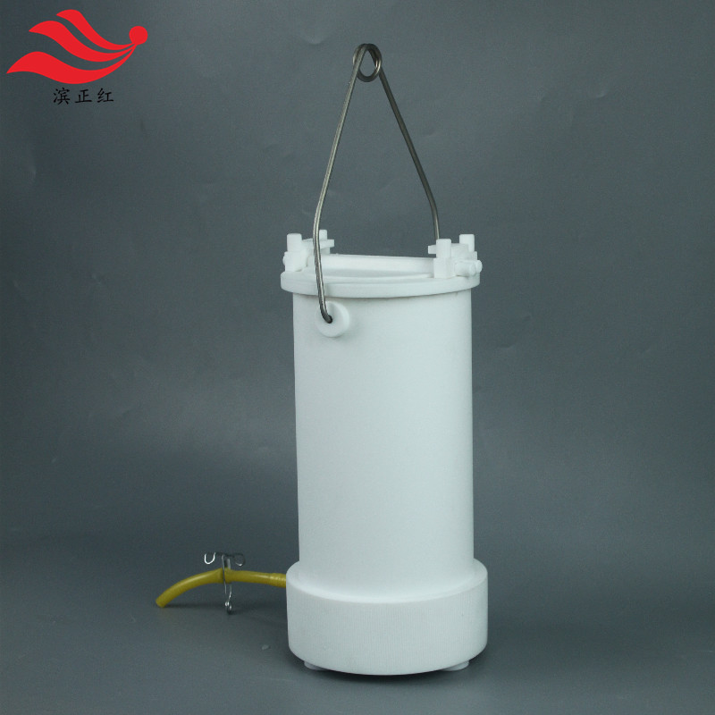 四氟采样桶PTFE取样器2L抗摔取水装置桶式深水采样器