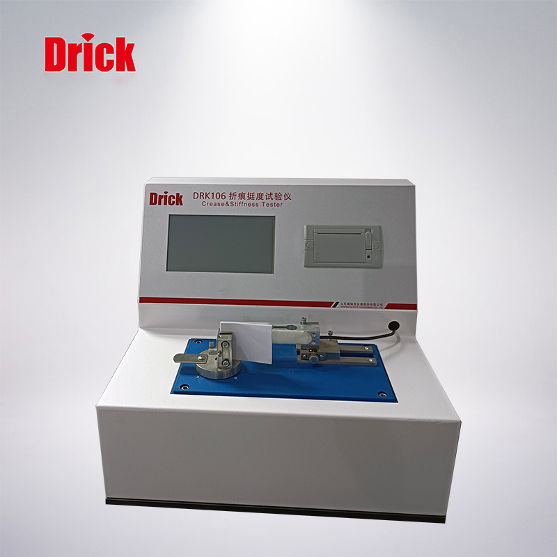 德瑞克 DRK106 触屏卧式纸张纸板折痕挺度仪 执行GB/T2679.3标准