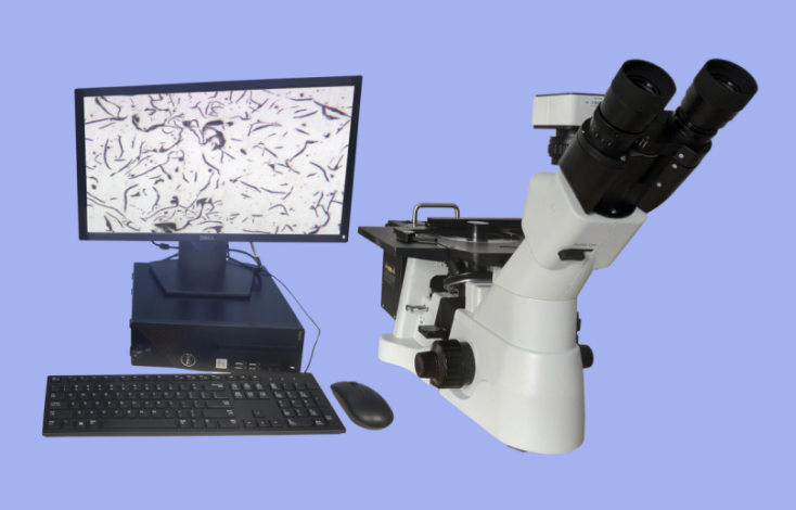 蔡康倒置金相分析材料组织检验系统金相显微镜DMM-490C