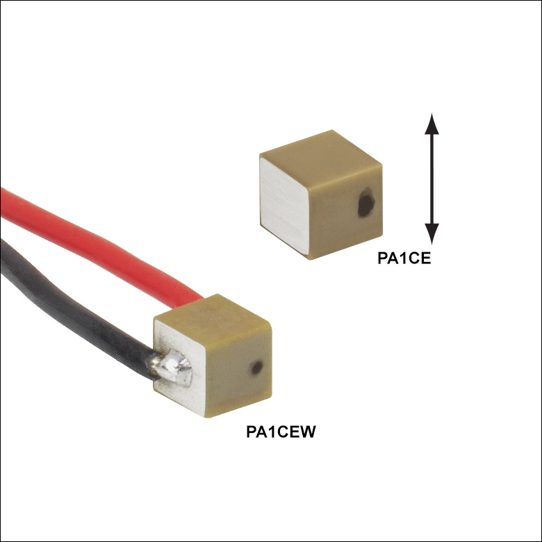压电芯片，低电压，行程0.7 µm- 6.1 µm