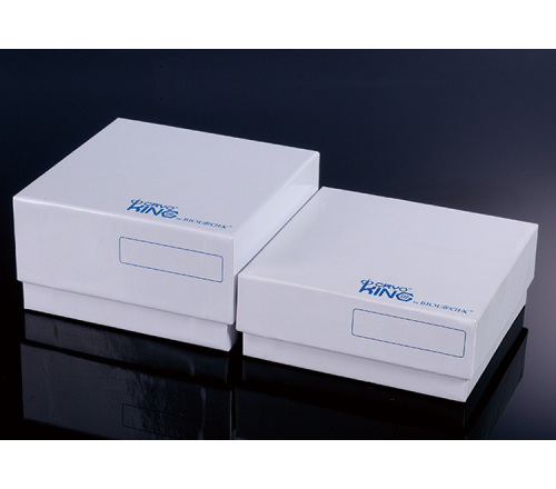 100格亮光膜纸冻存盒90-2300巴罗克，白色，书写面积大