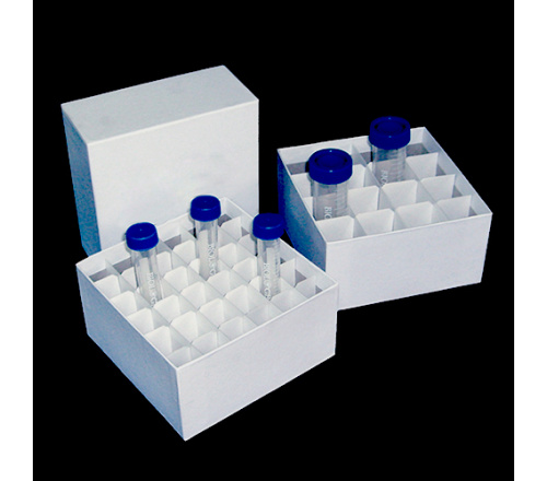 90-5016巴罗克16格冻存盒，白色，适用于50ml离心管